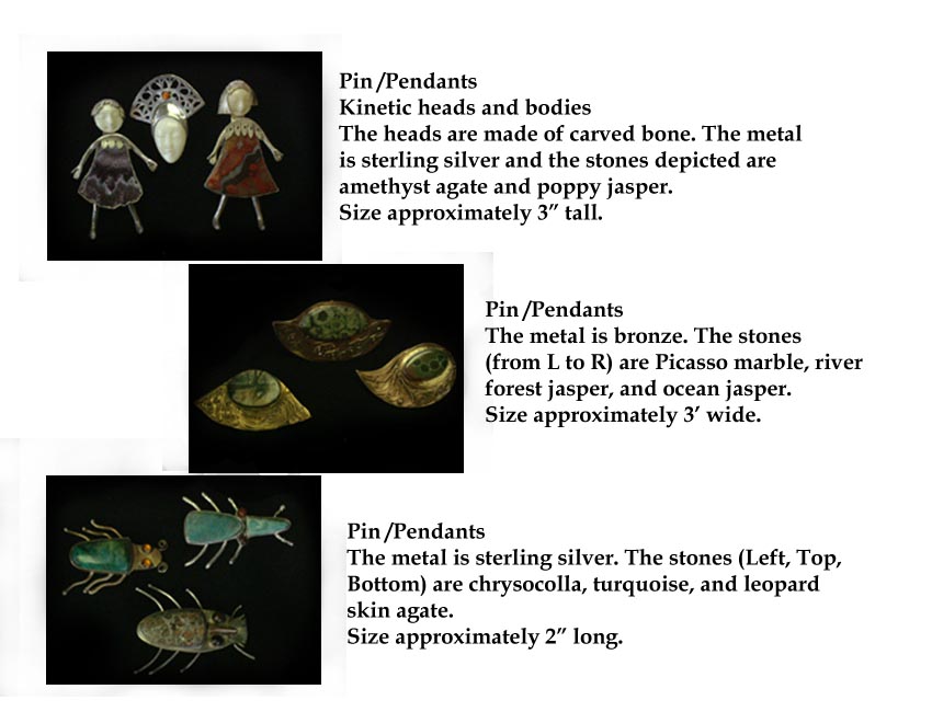 Pins and Pendants